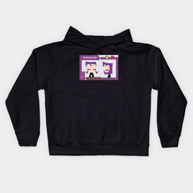 Invader Zim - Gaz Kids Hoodie by ComicManiac